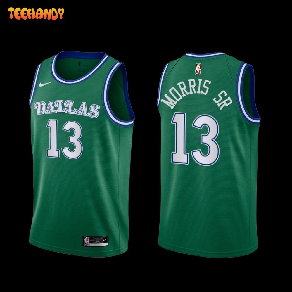 Dallas Mavericks Markieff Morris 2022-23 Classic Edition Jersey Green