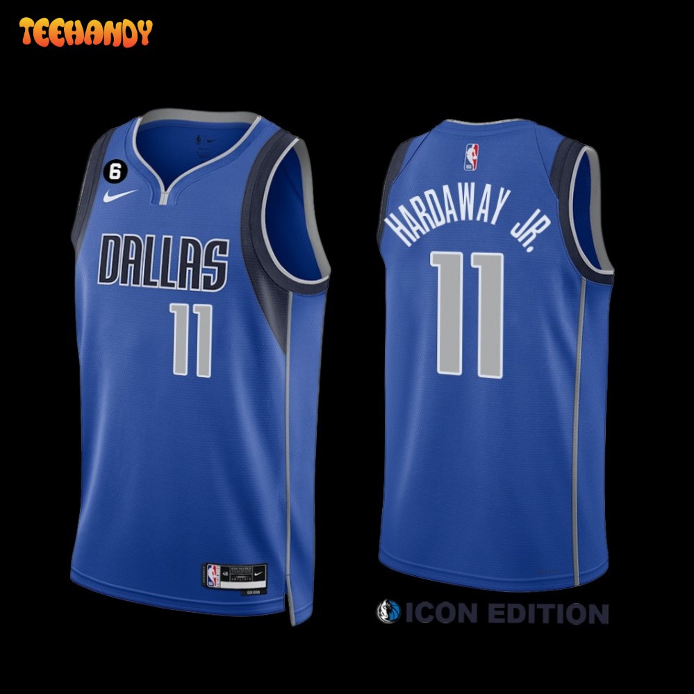 Dallas Mavericks Tim Hardaway Jr. 2022-23 Icon Edition Jersey Royal