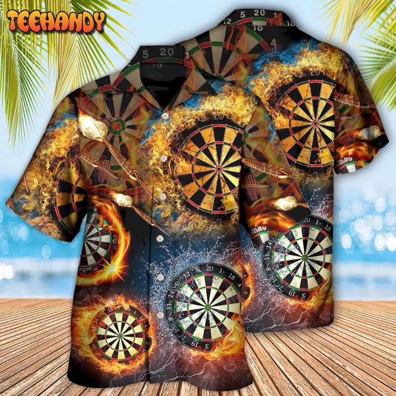 Dart Fire Crazy Dart Hawaiian Shirt