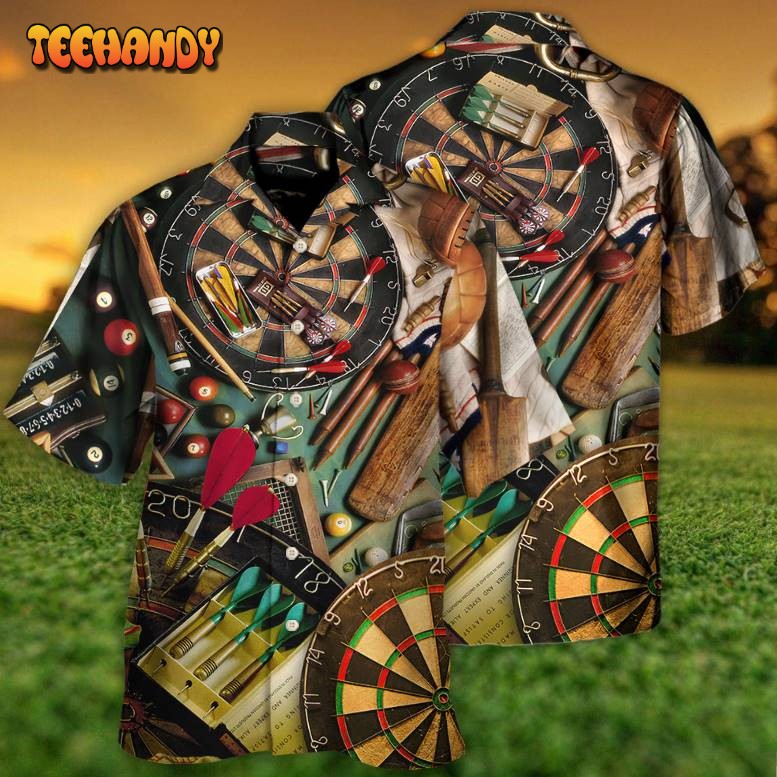 Dart World Okayest Dart Player Hawaiian Shirt