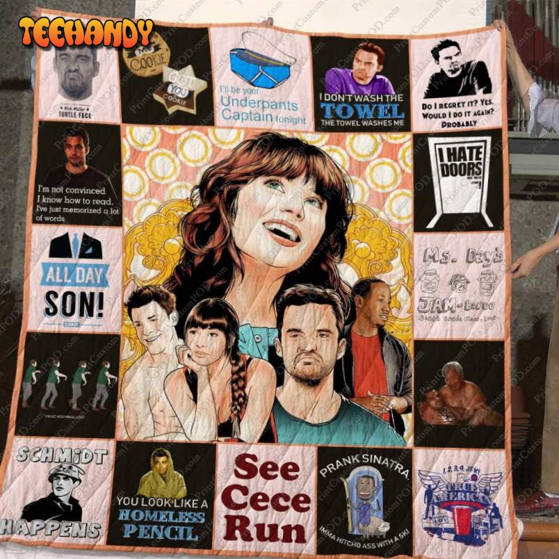 Dd New Girl Version 3D Quilt Blanket