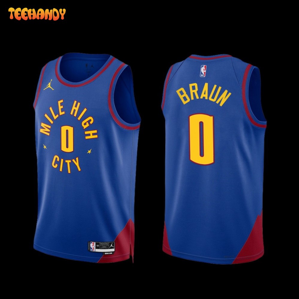 Denver Nuggets Christian Braun 2022-23 Statement Edition Mile High City Jersey