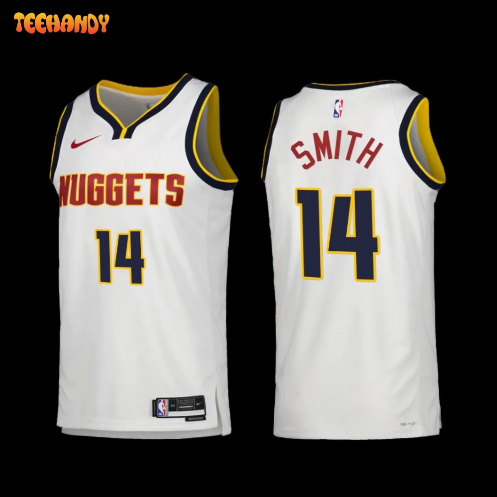 Denver Nuggets Ish Smith 2022-23 Association Edition Jersey White