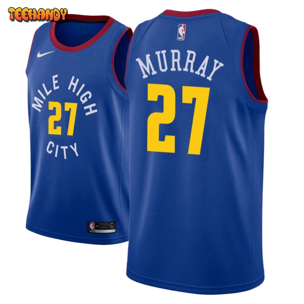 Denver Nuggets Jamal Murray Blue Statement Jersey