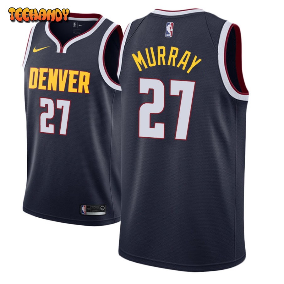 Denver Nuggets Jamal Murray Navy Icon Jersey