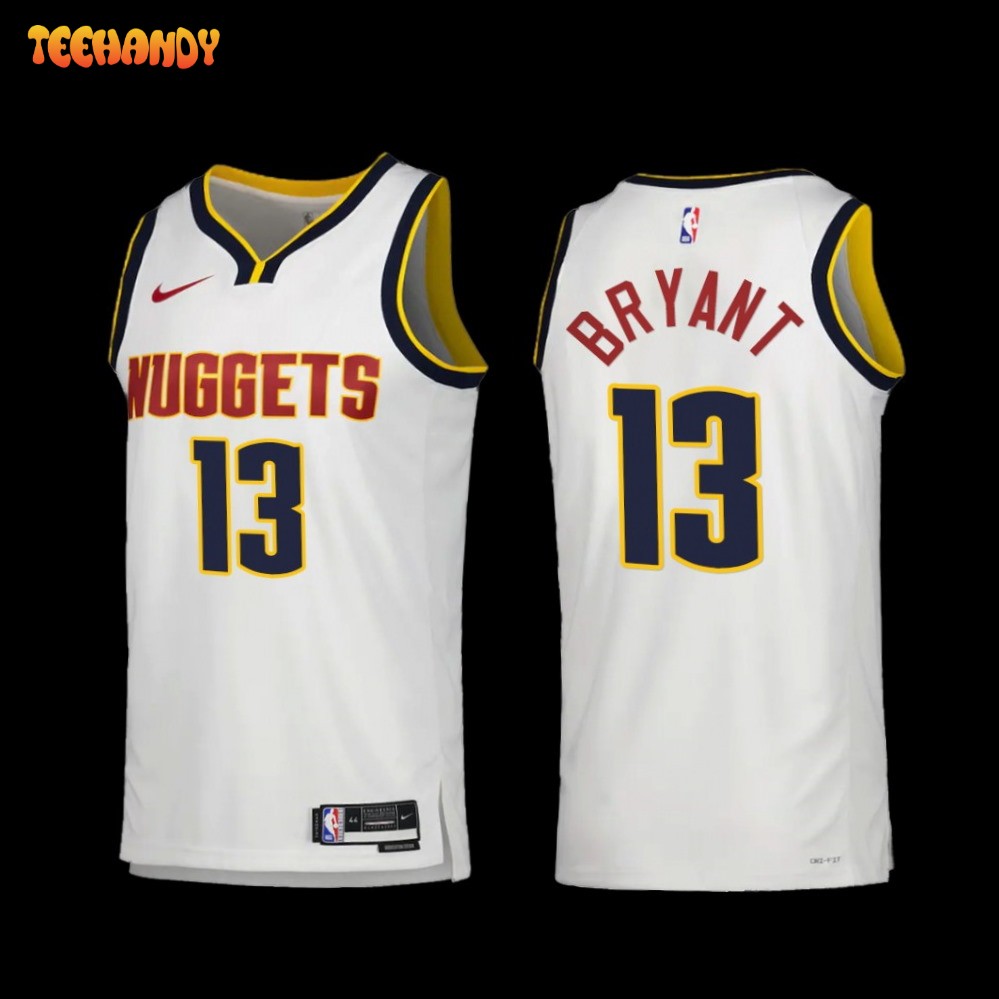 Denver Nuggets Thomas Bryant 2022-23 Association Edition Jersey White