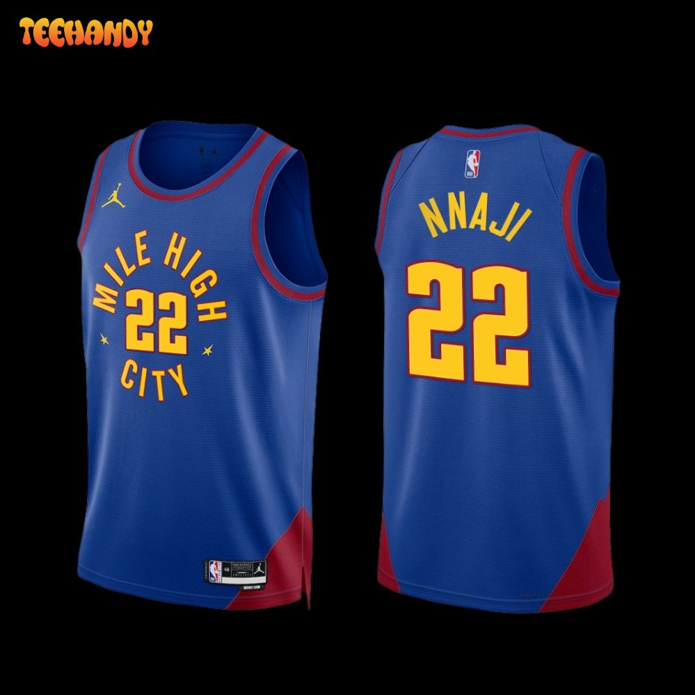 Denver Nuggets Zeke Nnaji 2022-23 Statement Edition Mile High City Jersey