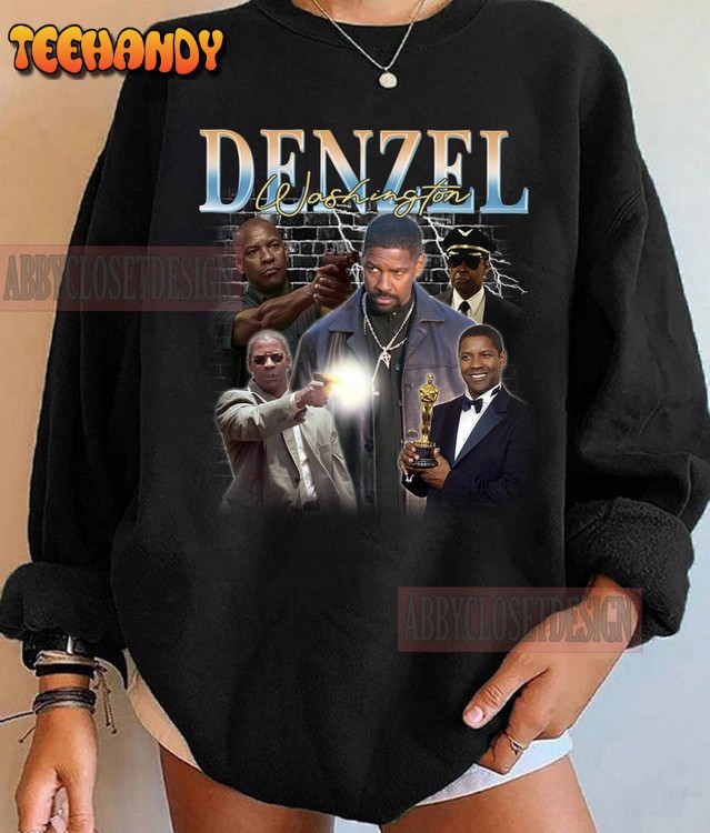 Denzel Washington 90s Vintage Graphic T-Shirt