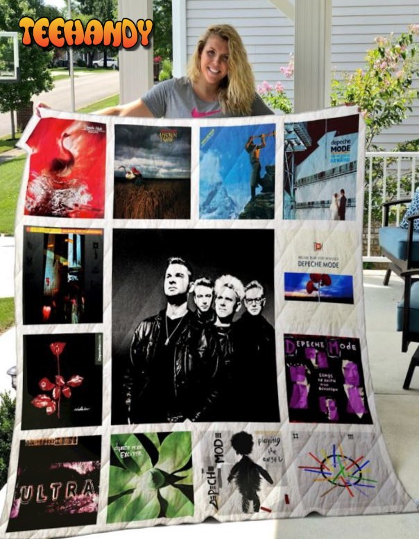 Depeche Mode 3D Customized Quilt Blanket