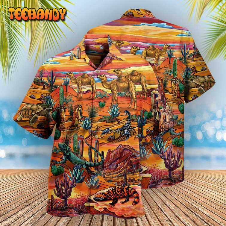 Desert Where Life Begins Hawaiian Shirt