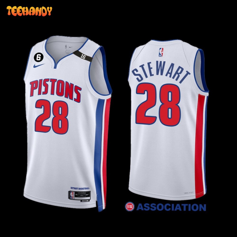 Isaiah Stewart - Detroit Pistons - Game-Worn Classic Edition Jersey - 2022-23  NBA Season