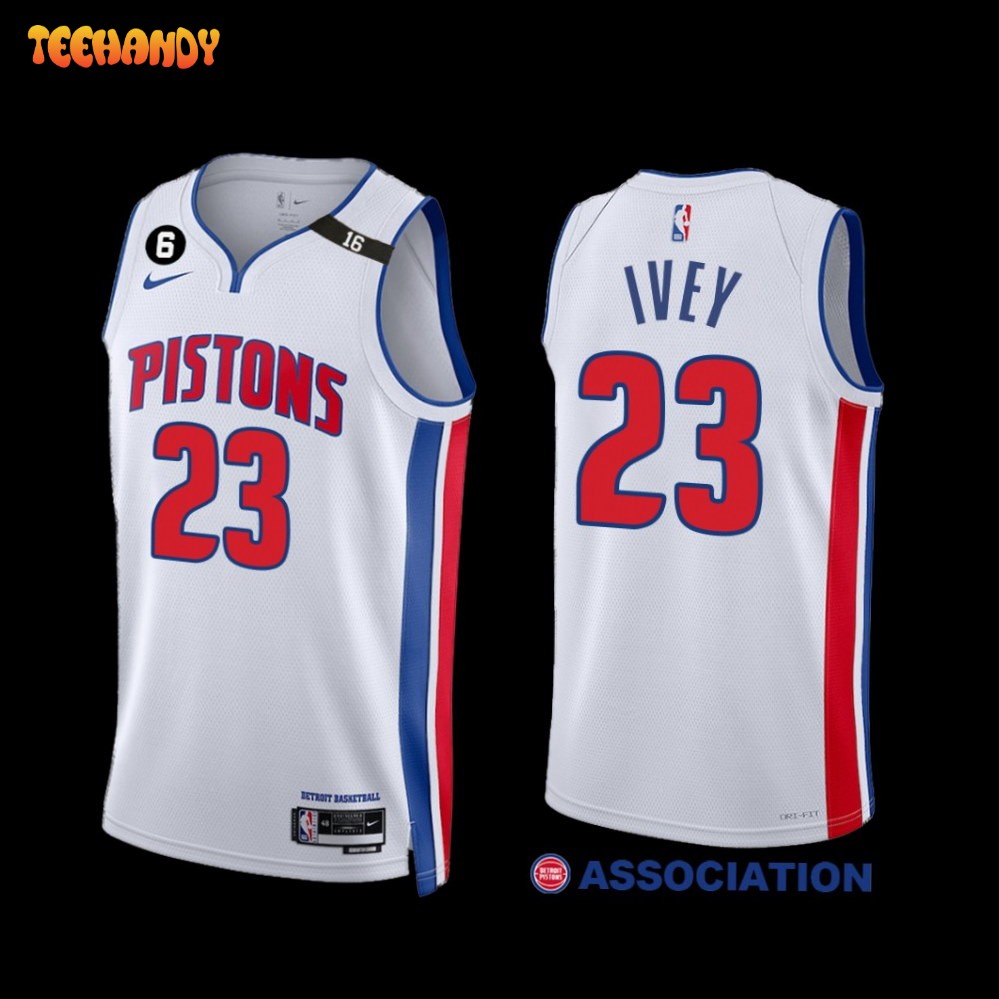 Detroit Pistons Jaden Ivey 2022-23 Association Edition Jersey White