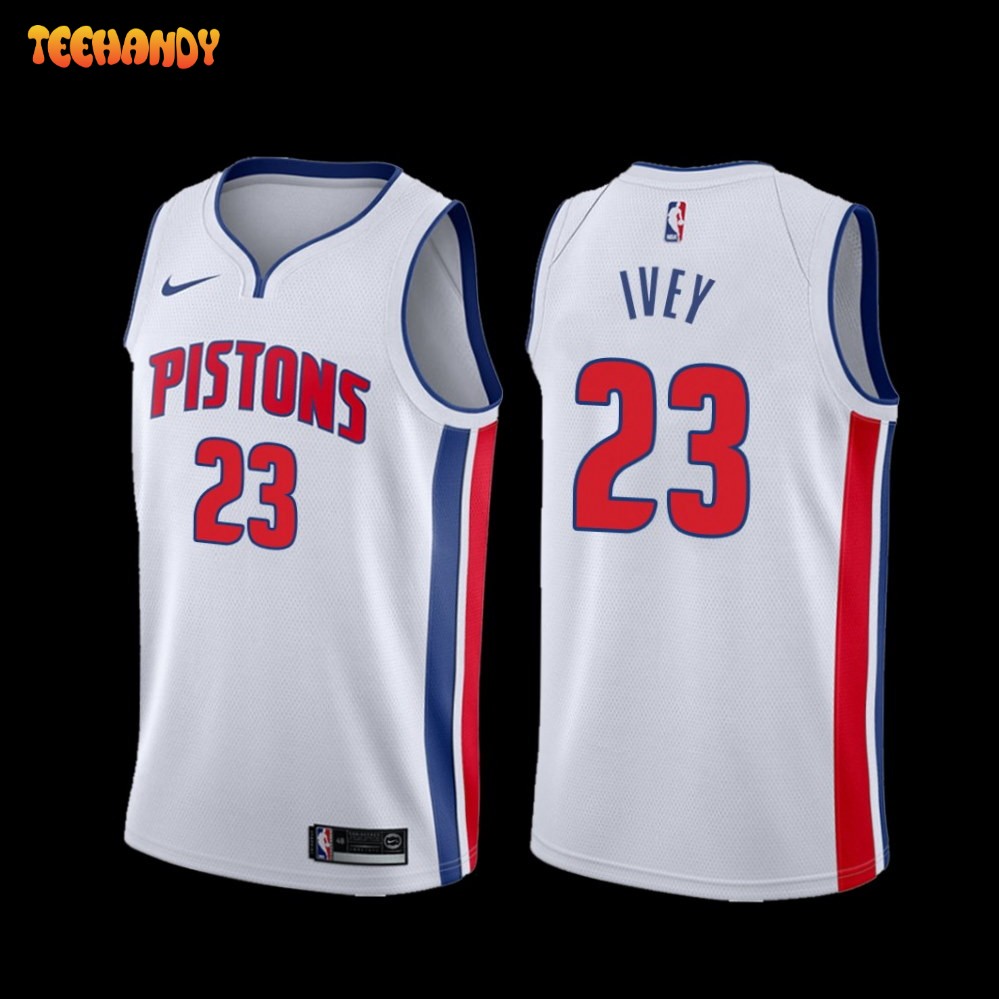 Detroit Pistons Jaden Ivey Association Edition White Jersey