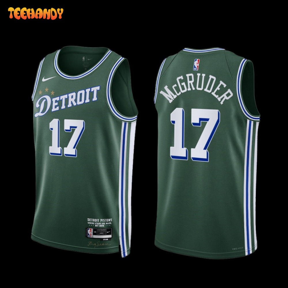 Rodney McGruder - Detroit Pistons - City Edition Jersey - 2021-22