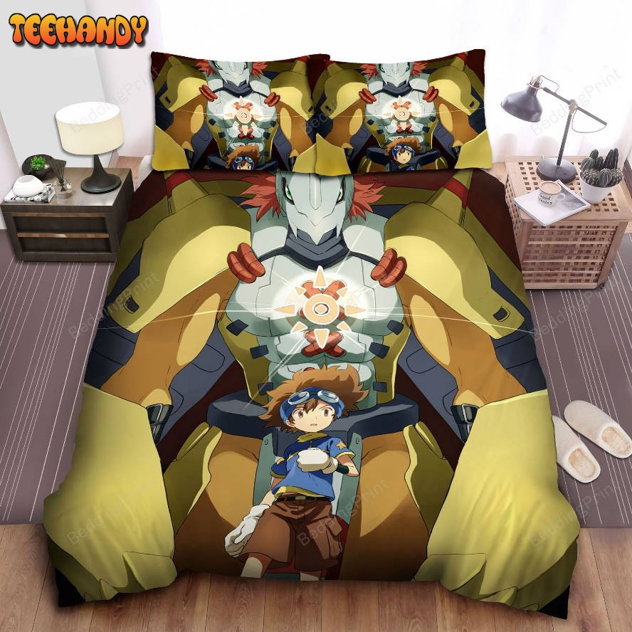 Digimon Tai And Wargreymon Digital Artwork Bedding Sets