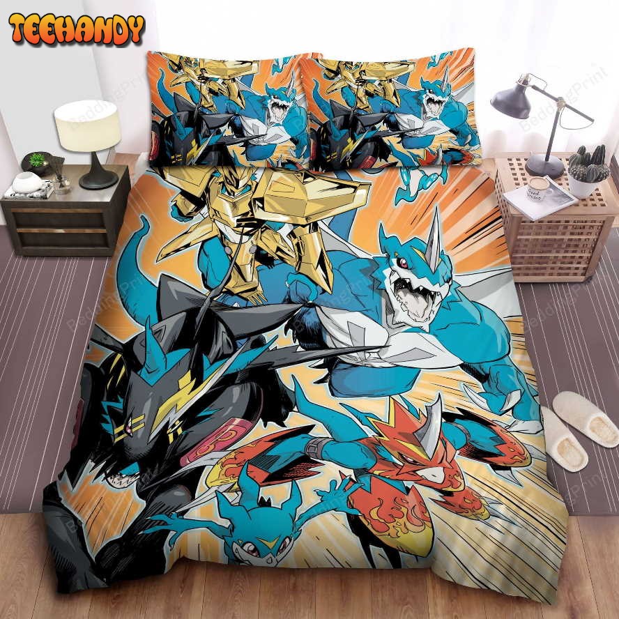 Digimon The Adventure Of Veemon Bedding Sets