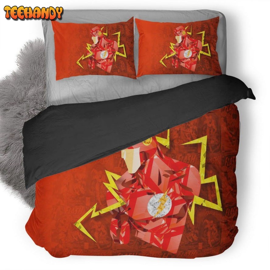 Digital Art The Flash Duvet Cover Bedding Sets