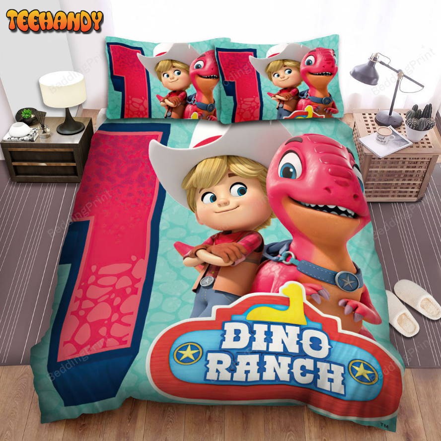 Dino Ranch Number One With Jon And Blitz Bedding Sets