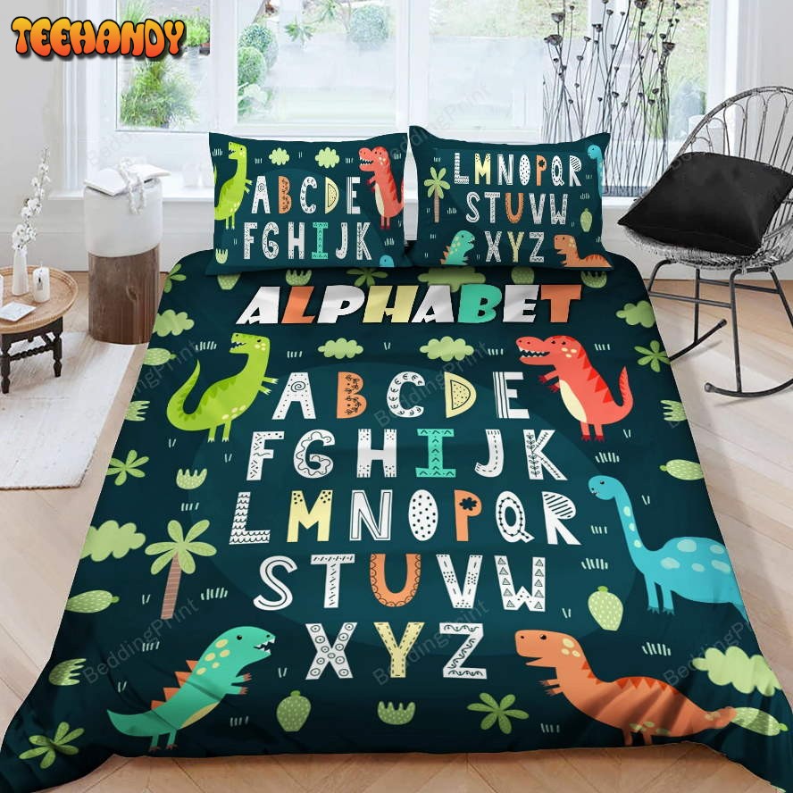 Dinosaur Alphabet Bedding Sets