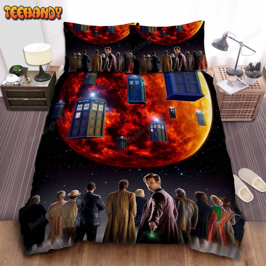 Doctor Who 12 Tardis Boxes And 12 Docters Bedding Sets