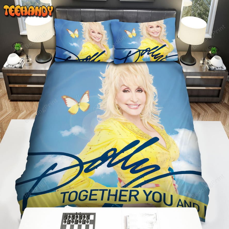 Dolly Parton Yellow Butterfly Bedding Sets