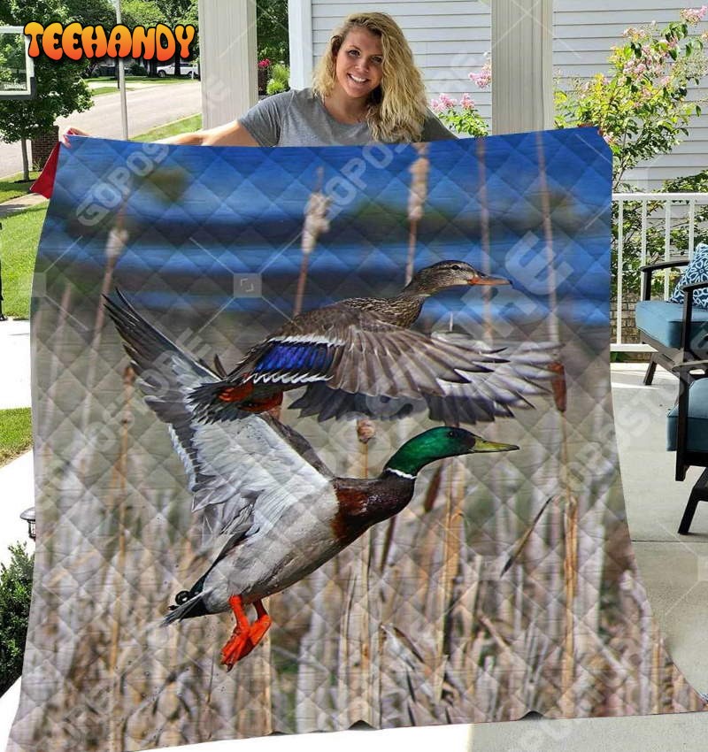 Duck Hunting Like 3D Customized Quilt Blanket