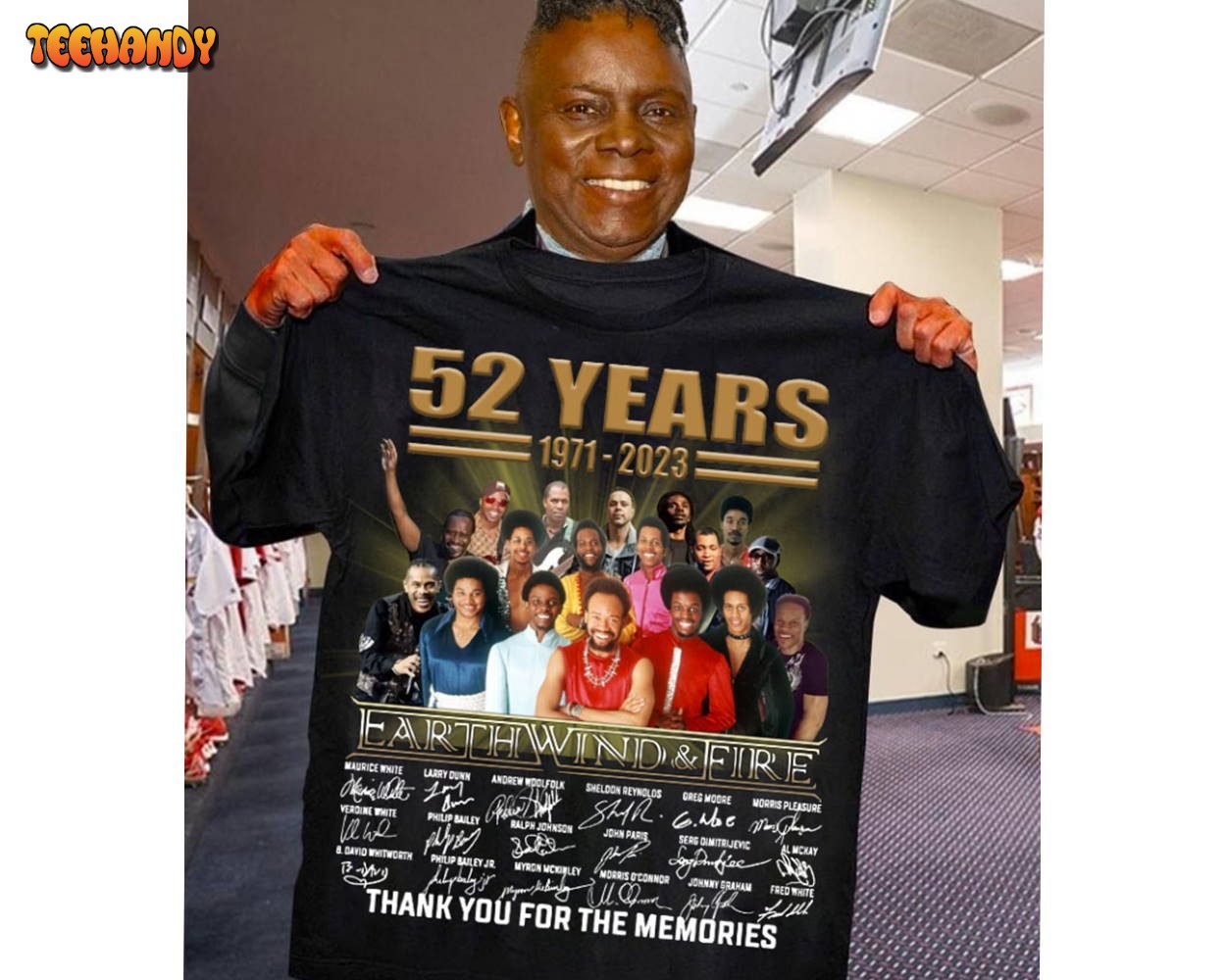 Earth Wind and Fire 52 Years Memories Shirt