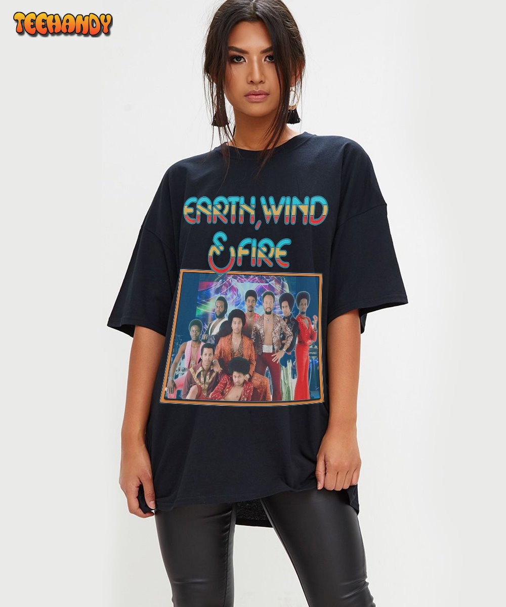 Earth Wind and Fire Vintage 80s Vintage Homage Shirt