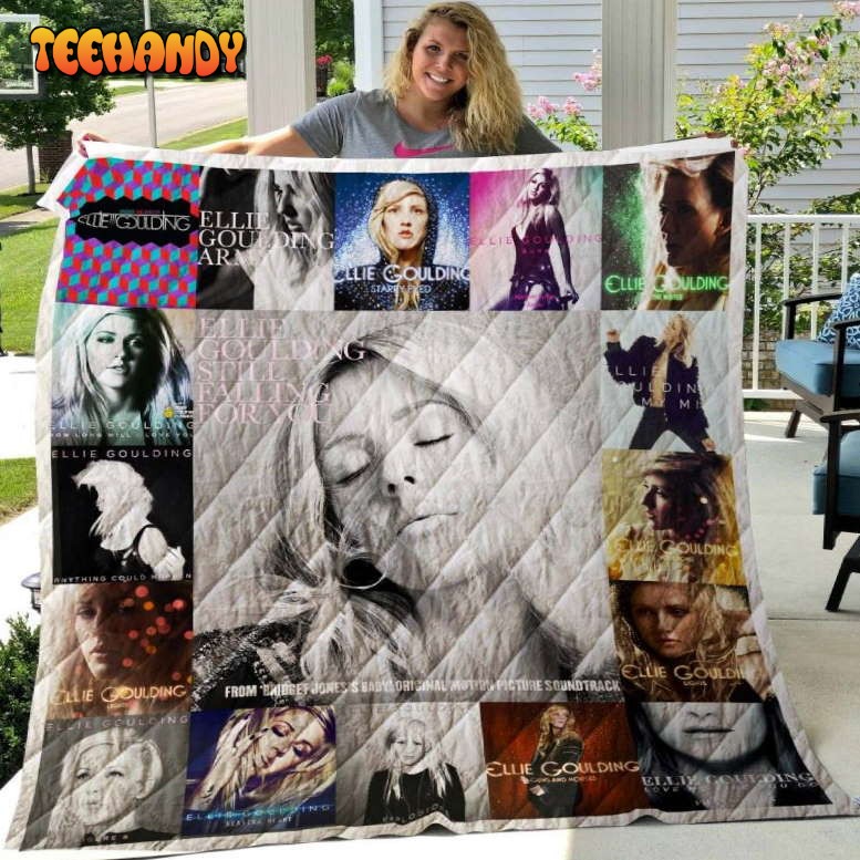 Ellie Goulding New Arrival 3D Quilt Blanket