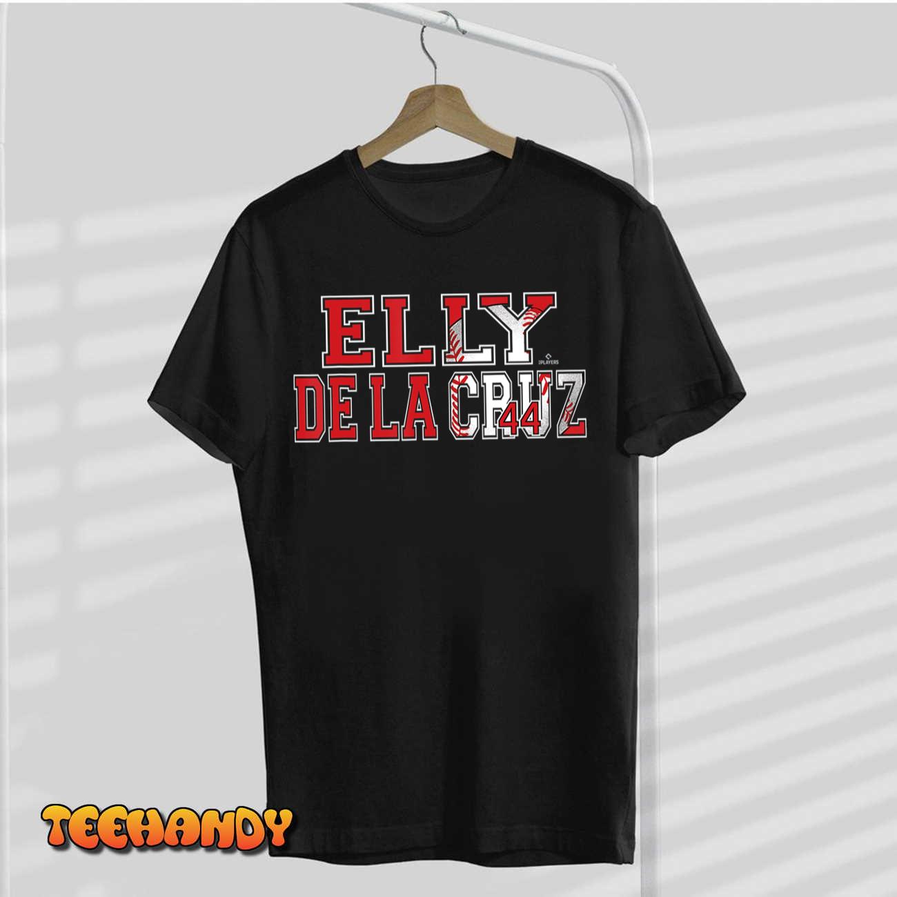 Elly De La Cruz Cincinnati Baseball MLBPA T-Shirt