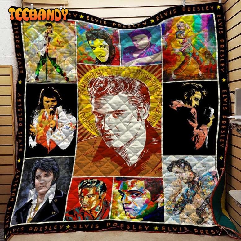 Elvis Presley Quilt Blanket