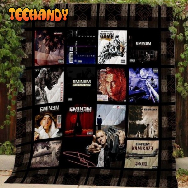 Eminem 3D Customized Quilt Blanket