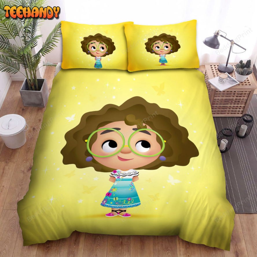 Encanto Adorable Mirabel Chibi Illustration Bedding Sets