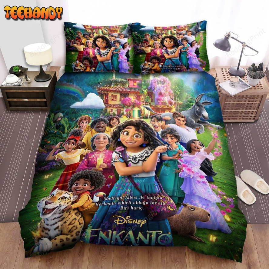 Encanto Movie Poster 2 Bedding Sets