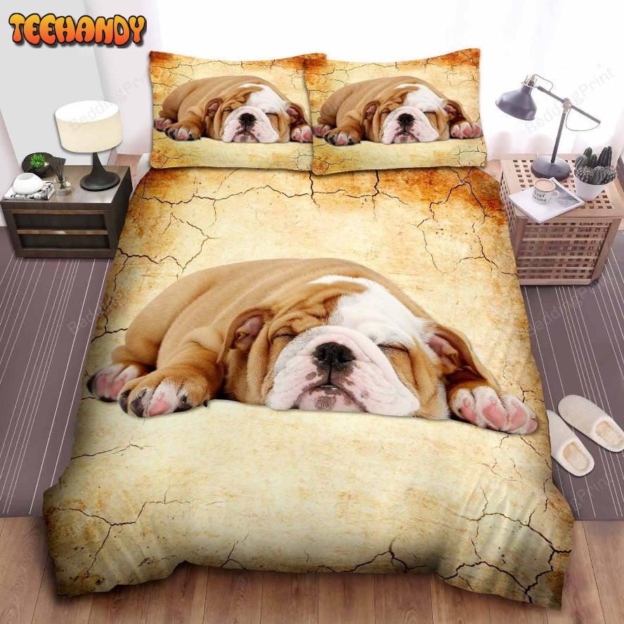 English Bulldog Sleeping Bedding Sets