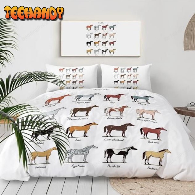 Equestrian Horse Duvet Cover Bedding Sets