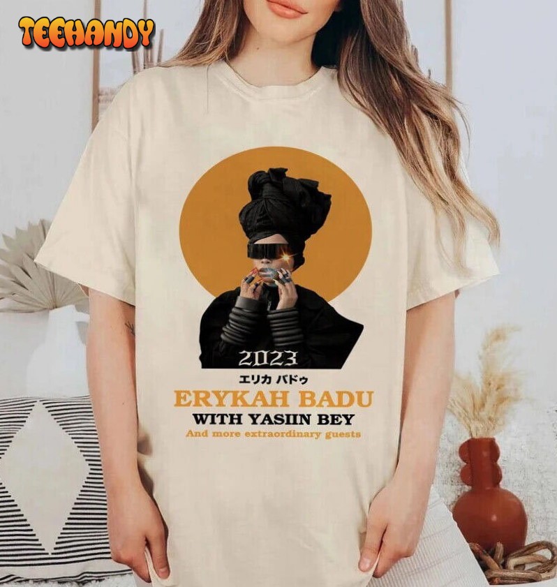 Erykah Badu Vintage Shirt, Erykah Badu 2023 Tour Shirt