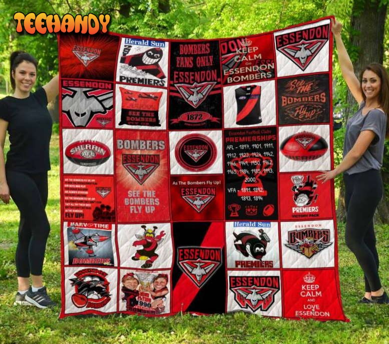 Essendon 3D Customized Quilt Blanket