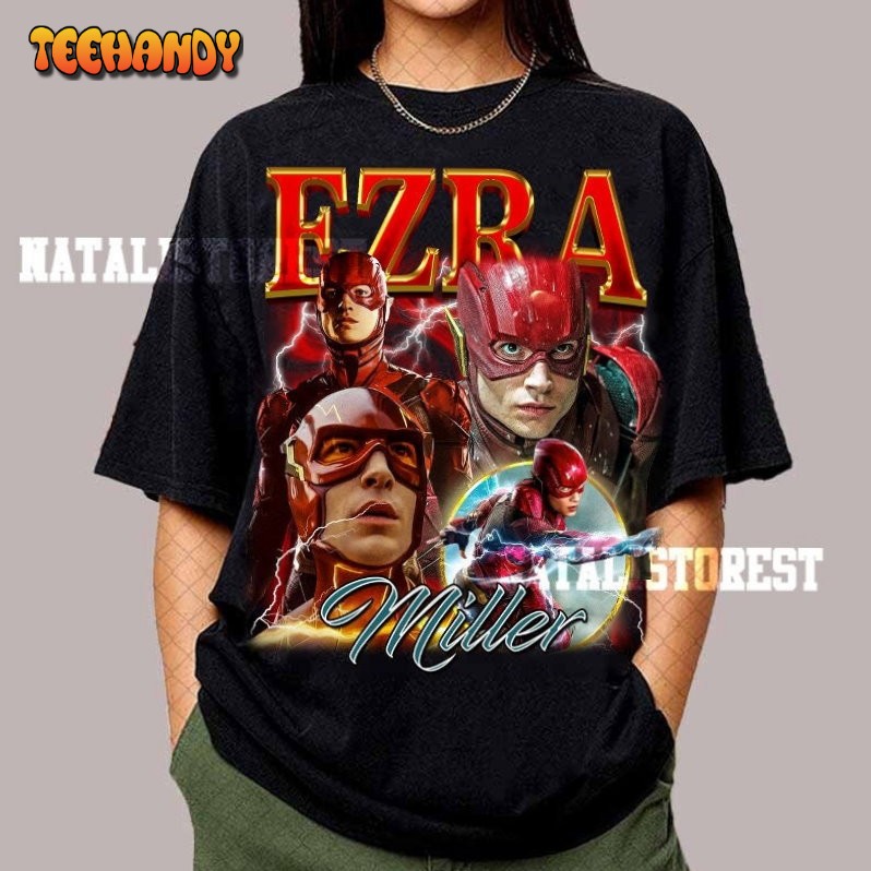 Ezra Miller Vintage Shirt, Ezra Miller Unisex Shirt, Ezra Miller Retro Homage Shirt