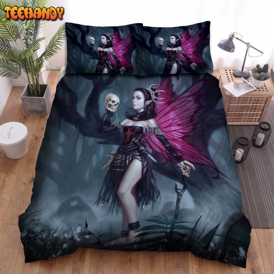 Fairy’s Reverie And Skull Artwork Bedding Sets