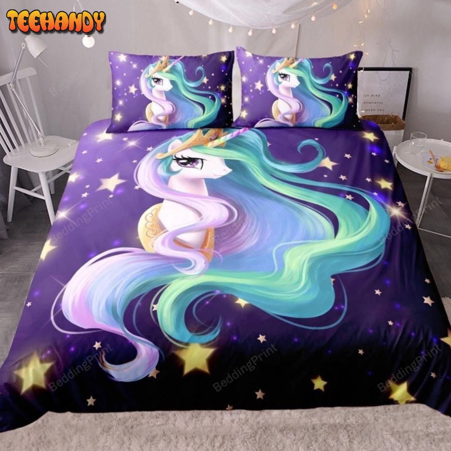 Fairytale Rainbow Unicorn 3d Bedding Sets