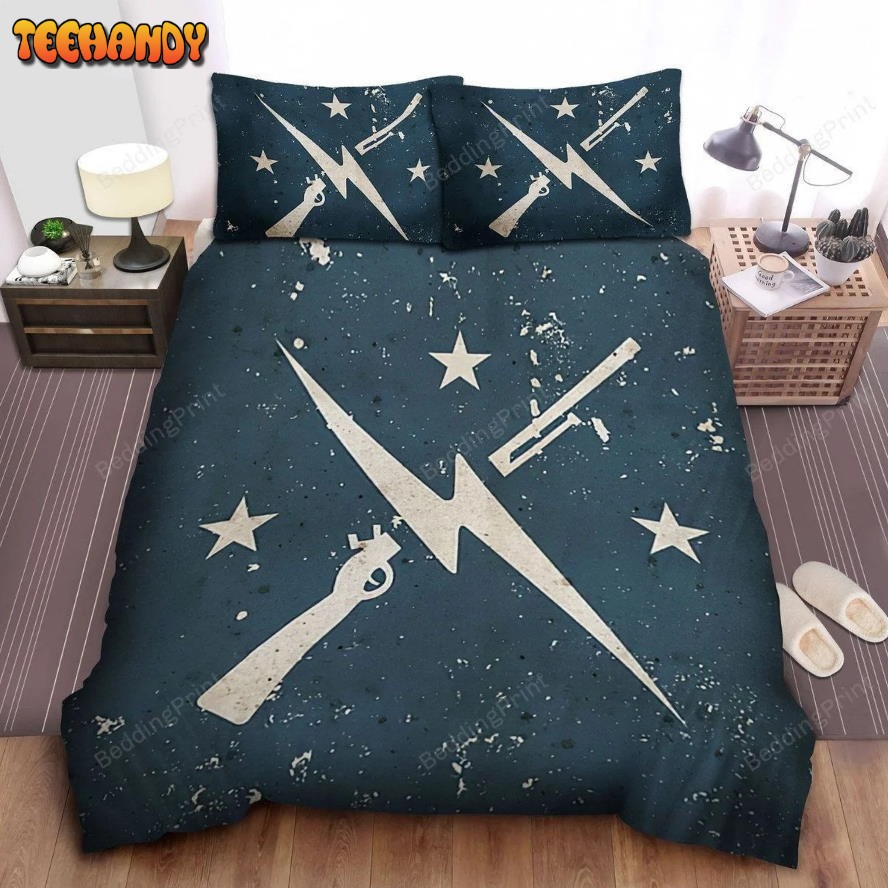 Fallout, Guns And Bolt Duvet Cover Bedding Sets