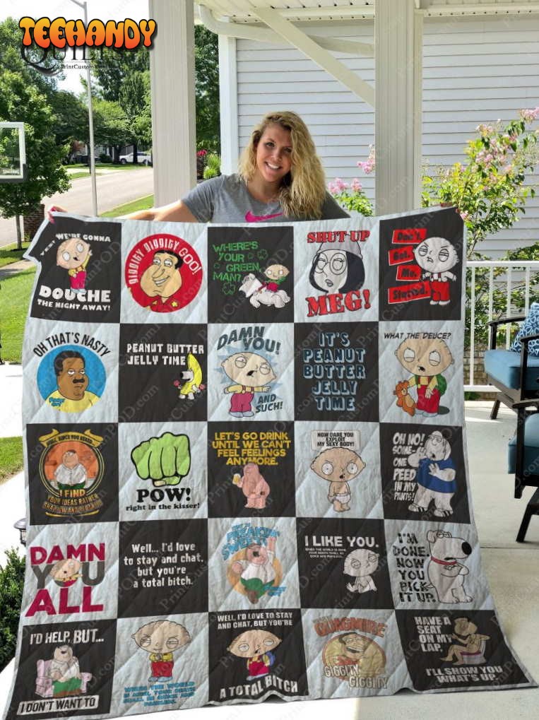 Family Guy For Fans 3D Quilt Blanket