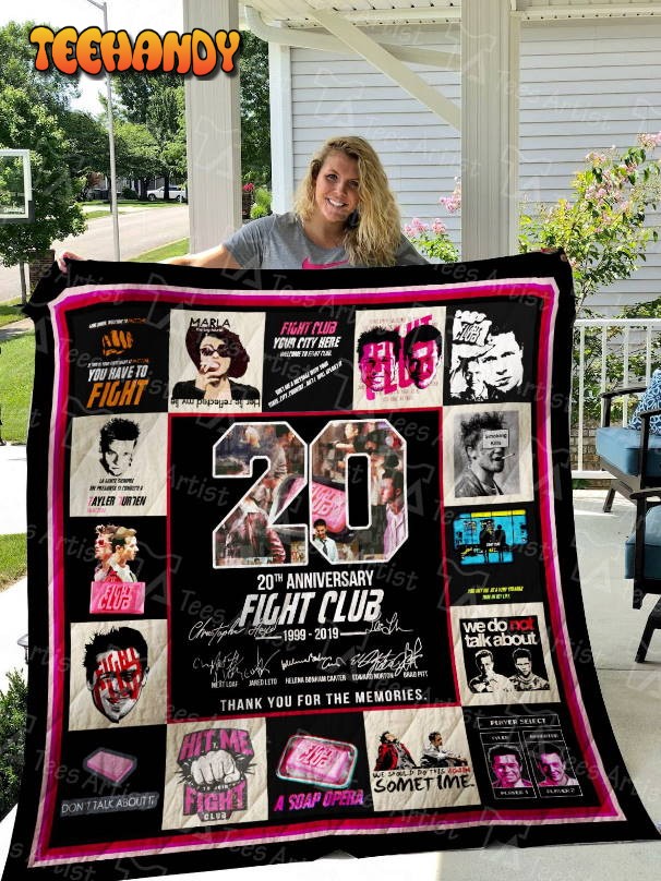 Fight Club 3D Customized Quilt Blanket