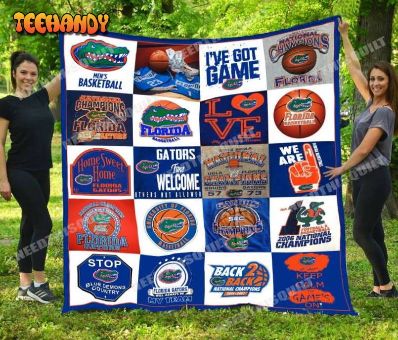 Florida Gators 3D Customized Quilt Blanket