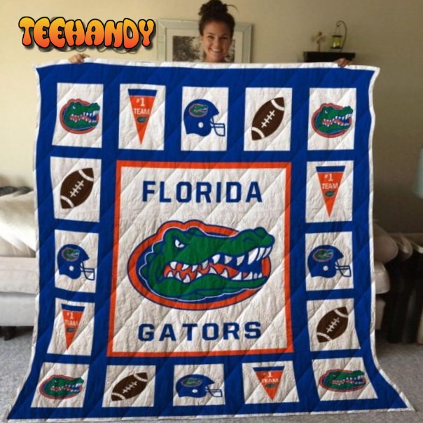 Florida Gators Fgt03 3D Quilt Blanket