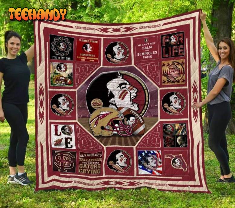 Florida State Seminoles 3D Customized Quilt Blanket