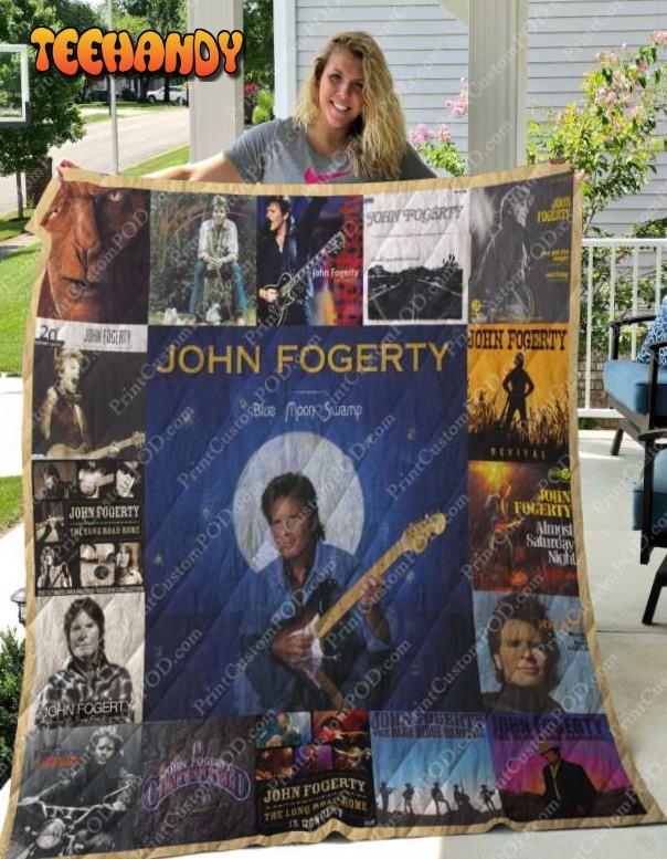 Fogerty Albums 3D Customized Quilt Blanket