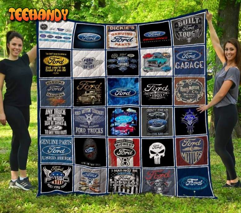 Ford Motor Company 3D Customized Quilt Blanket