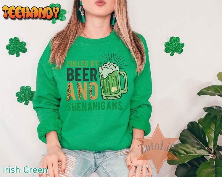 Fueled By Beer And Shenanigans Cute T-Shirt